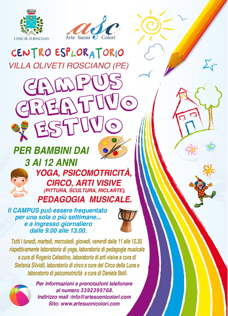 Campus creativi estivi